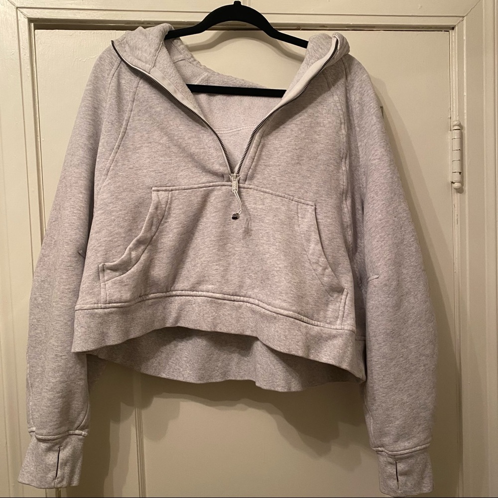 Lululemon Scuba Oversized Half Zip Hoodie